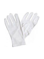 Хлопчатобумажные перчатки белые